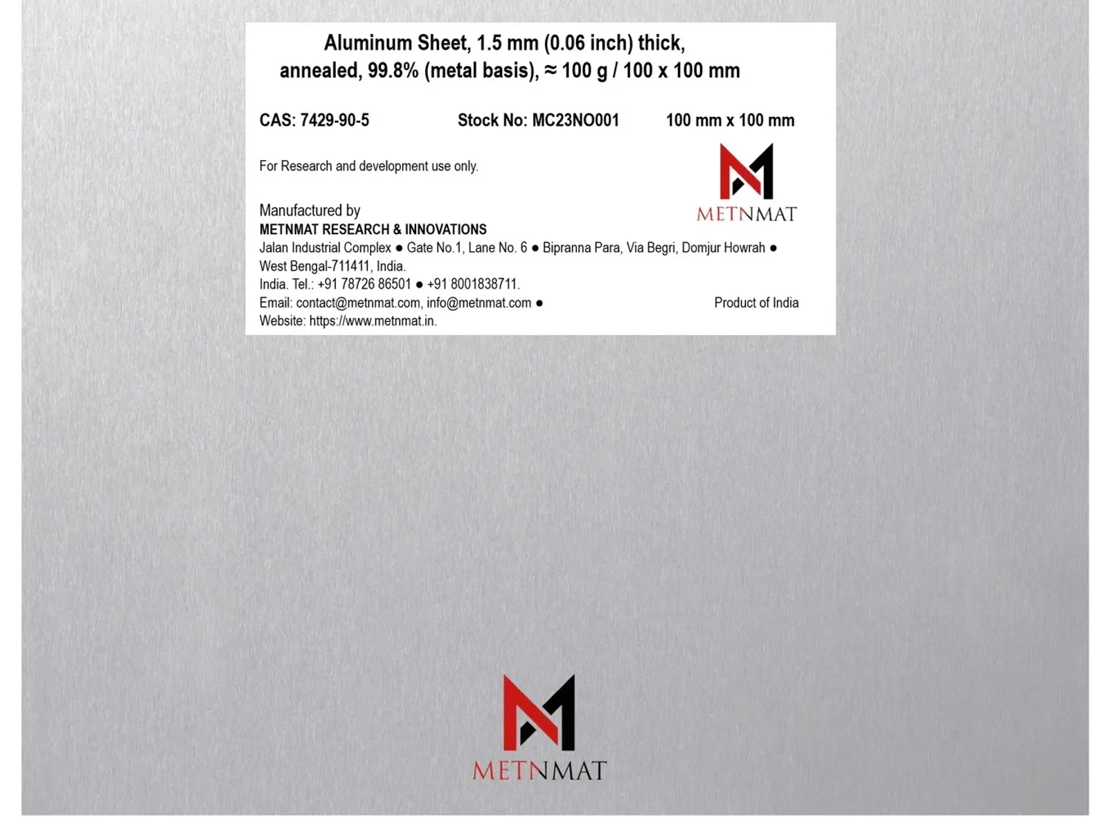 Aluminum Sheet