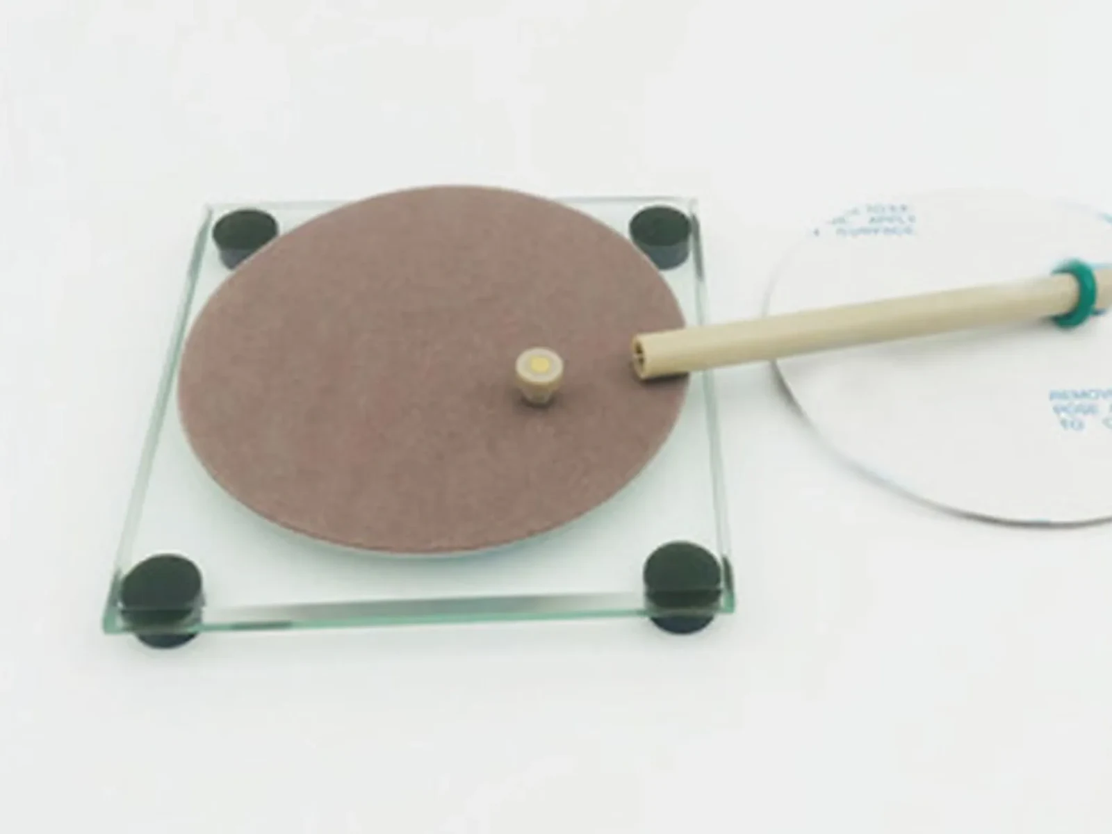 Detachable Gold Disk Electrode, Straight Type (Ø3 mm, PEEK Rod)