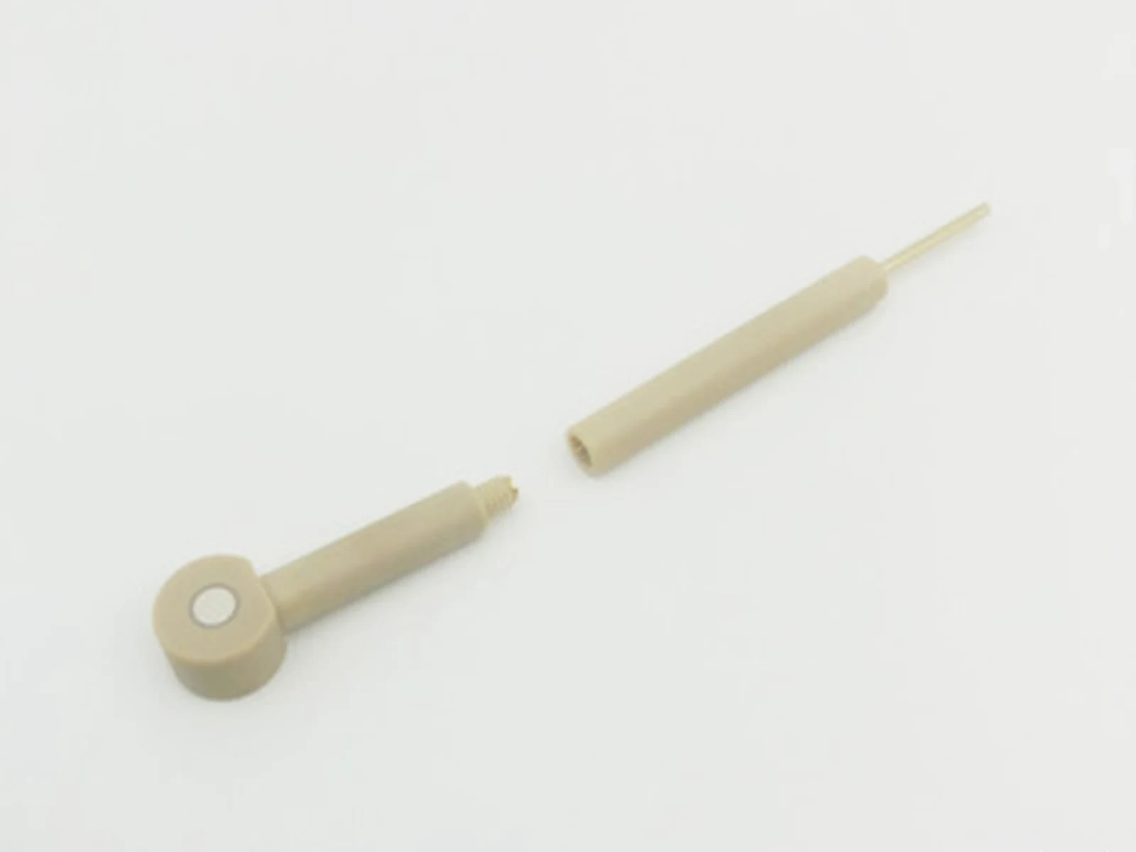 Detachable L-Shaped Platinum Disk Electrode (4 mm) — view 2