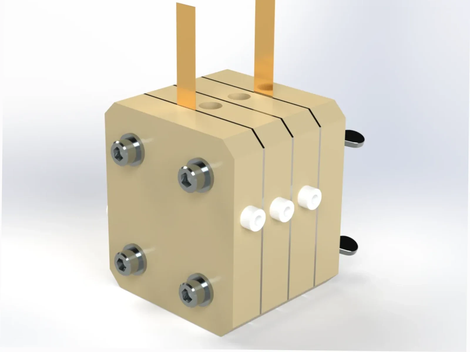 Flow Electrolyzer for Carbon Dioxide Reduction (PEEK Body) — view 3