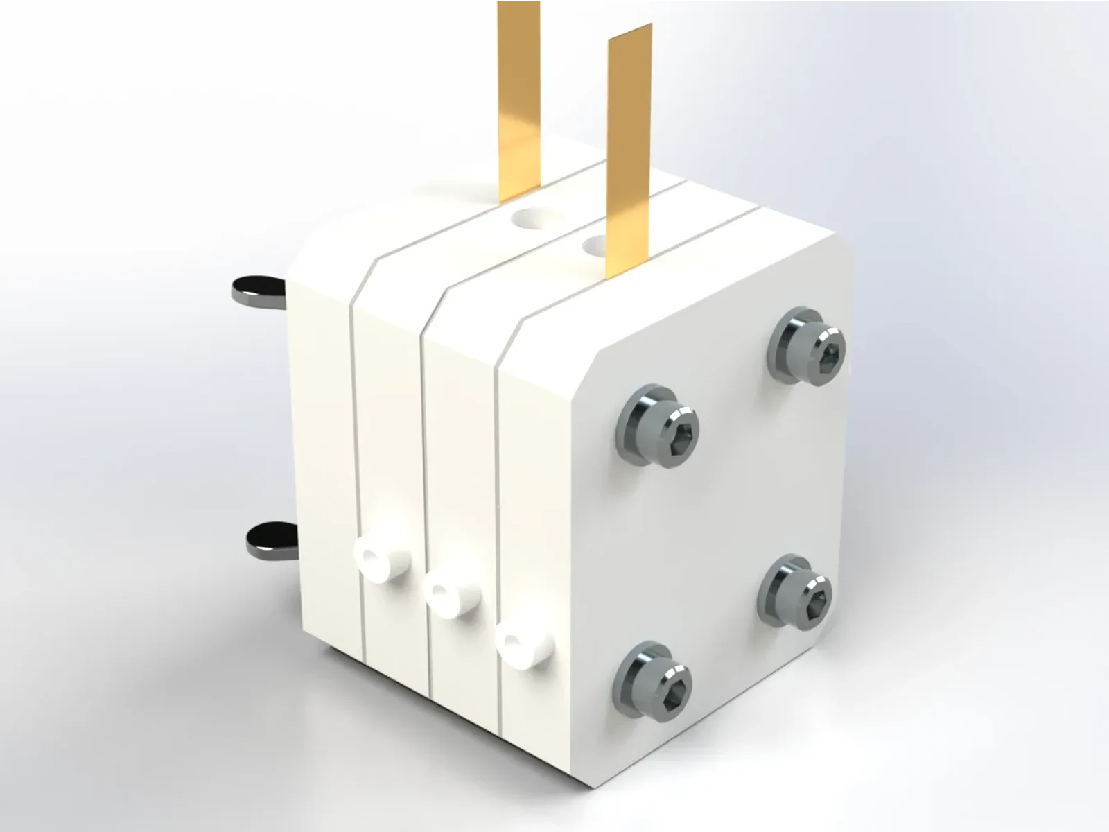 Flow Electrolyzer for Carbon Dioxide Reduction (PTFE Body) — view 5