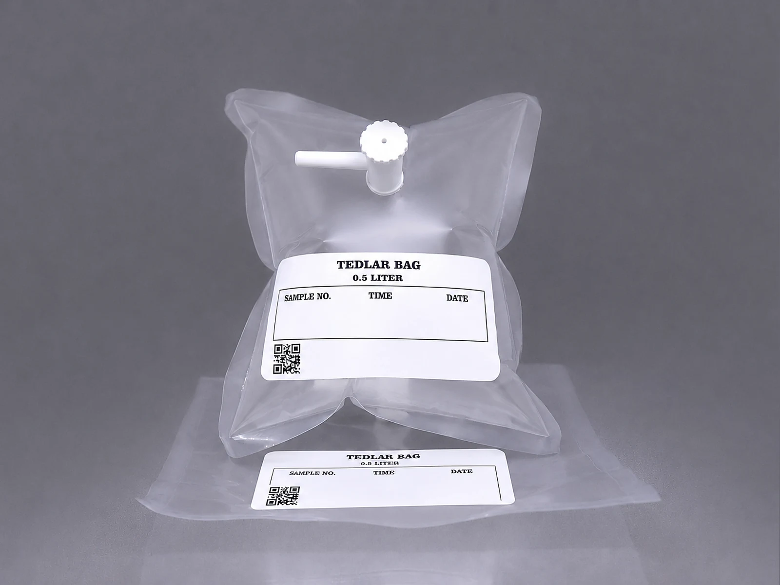 Gas Sampling Bag 1 Litre with PTFE Valve