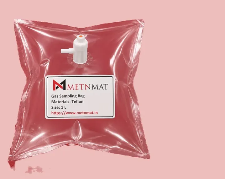 Gas Sampling Bag 1 Litre with PTFE Valve