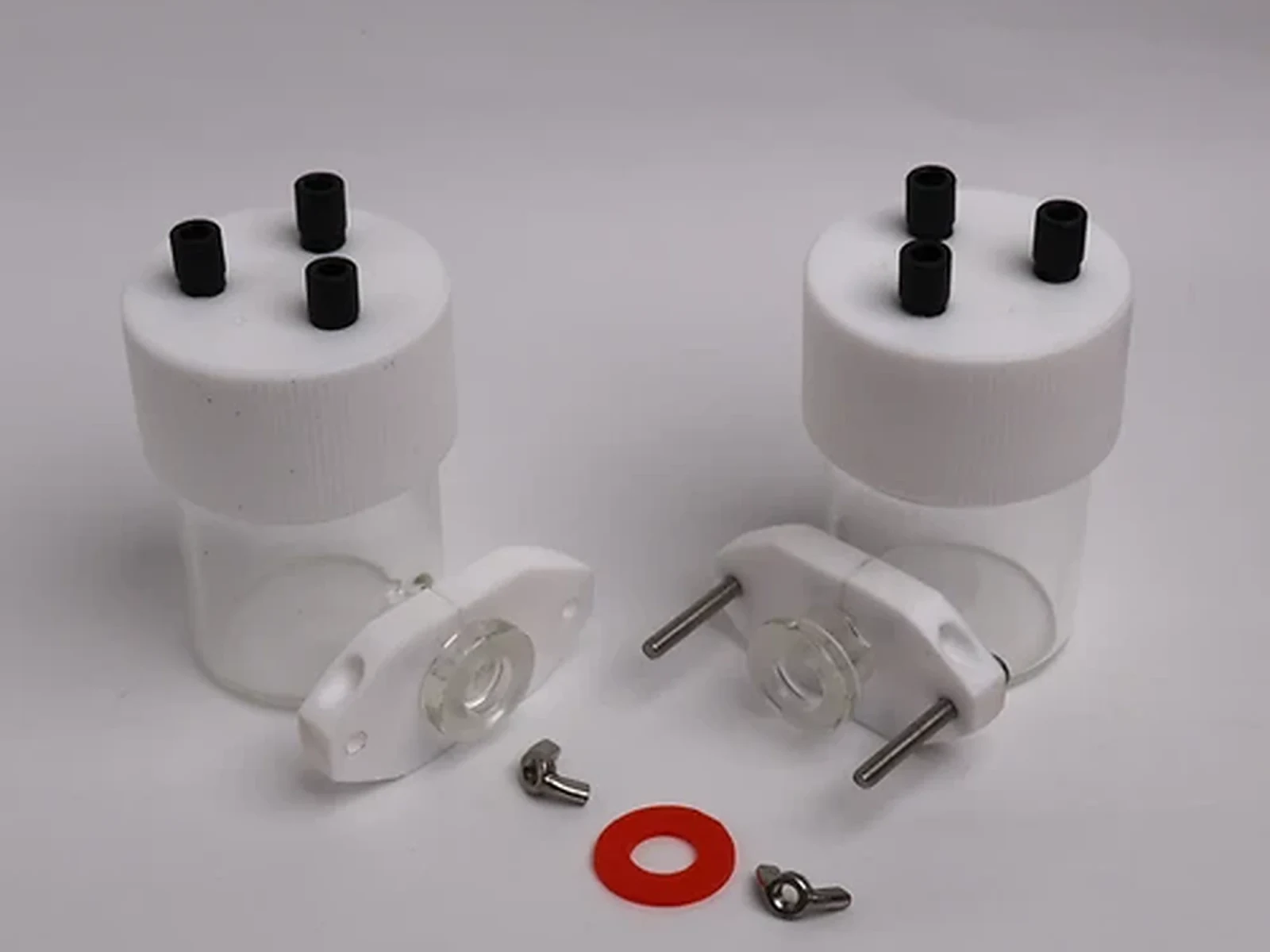 H-Cell Electrochemical Cell — view 2