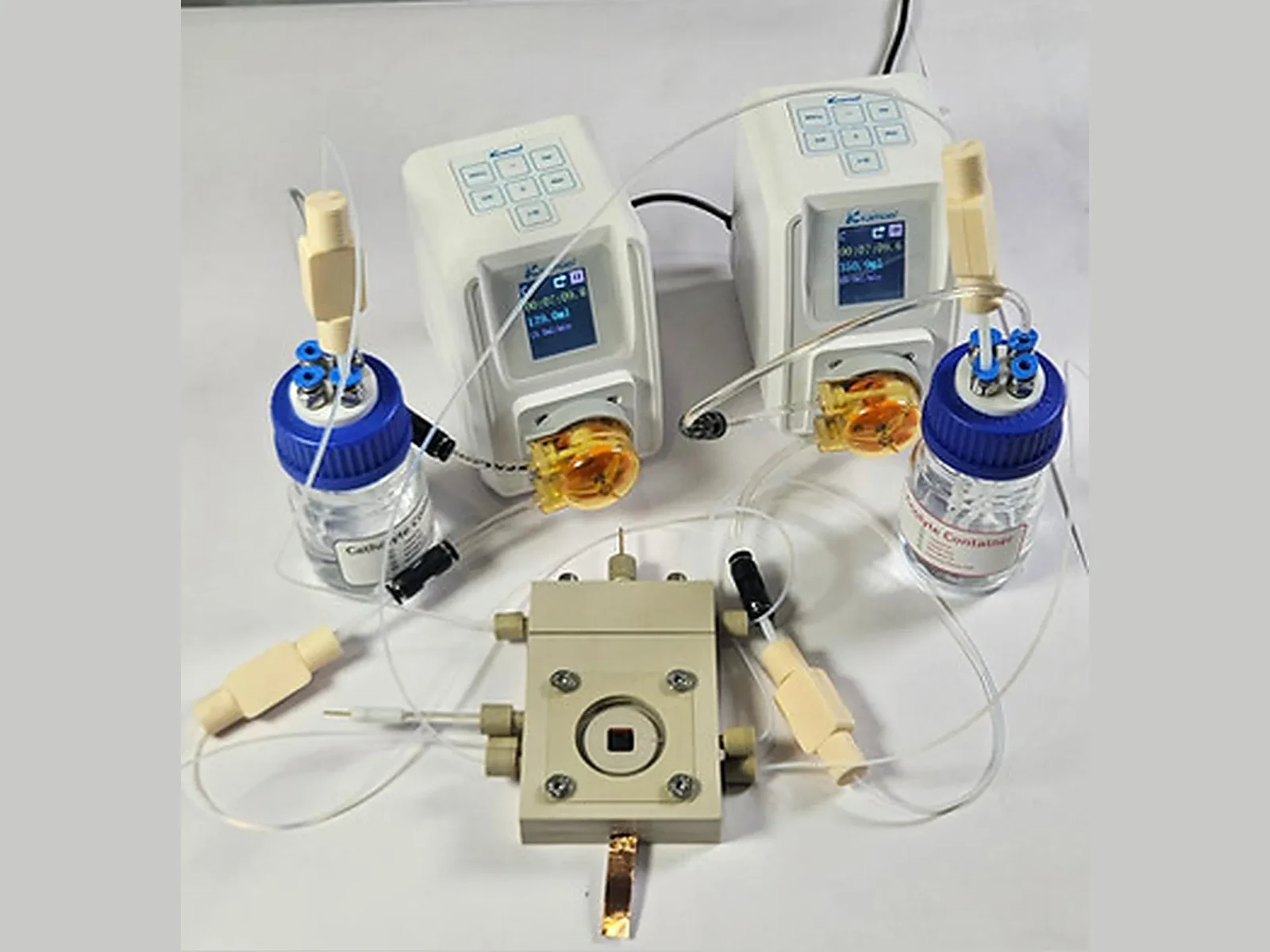 In Situ Raman Electrochemical Cell for Operando Raman Spectroscopy — view 3