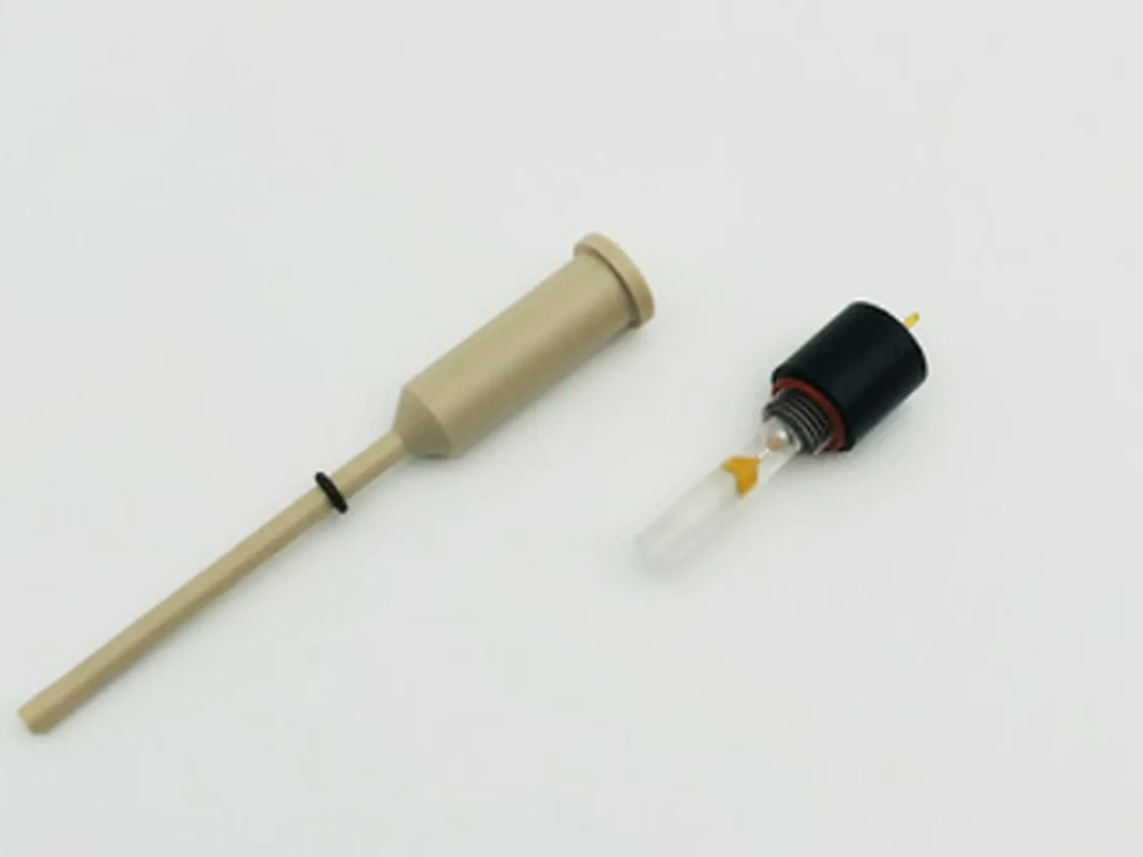 Hg/HgO Reference Electrode (Ø4 × 60 mm, PEEK Rod)