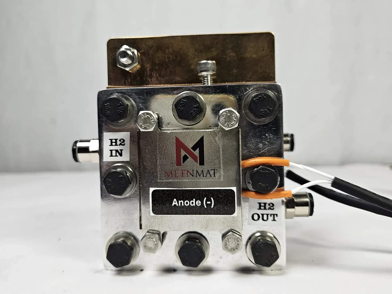 5 cm² PEM Fuel Cell Hardware — view 4