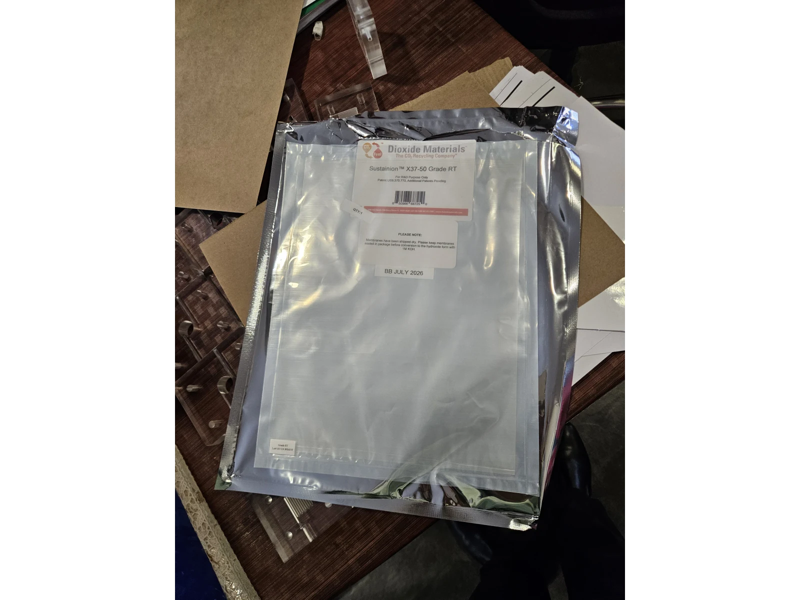 Sustainion® X37-50 Grade RT – Anion Exchange Membrane (AEM)