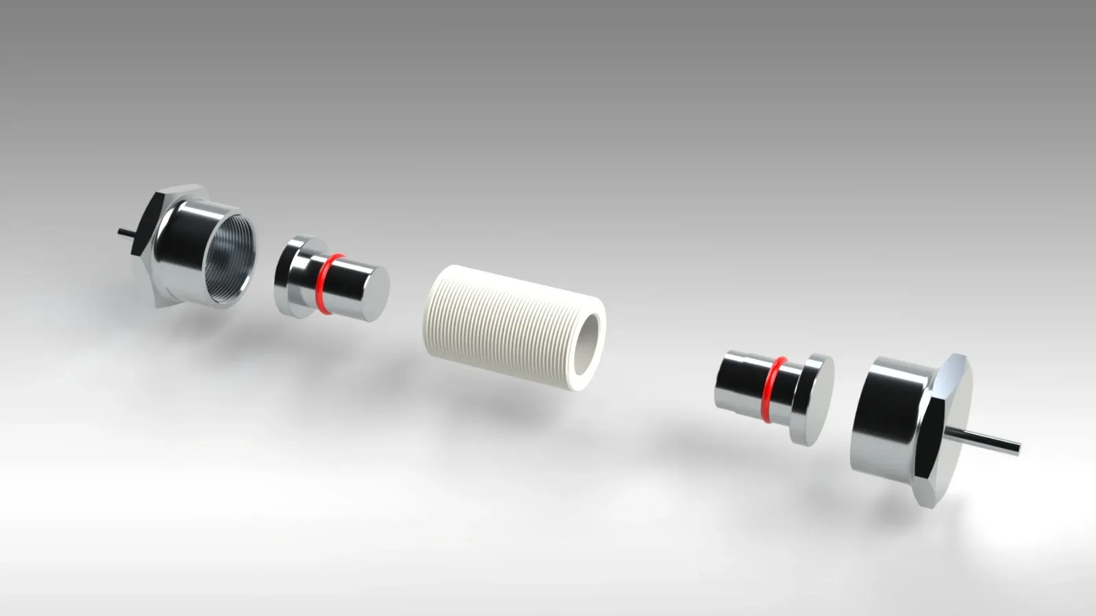 Swagelok-Type Two-Electrode Battery Test Cell — view 3