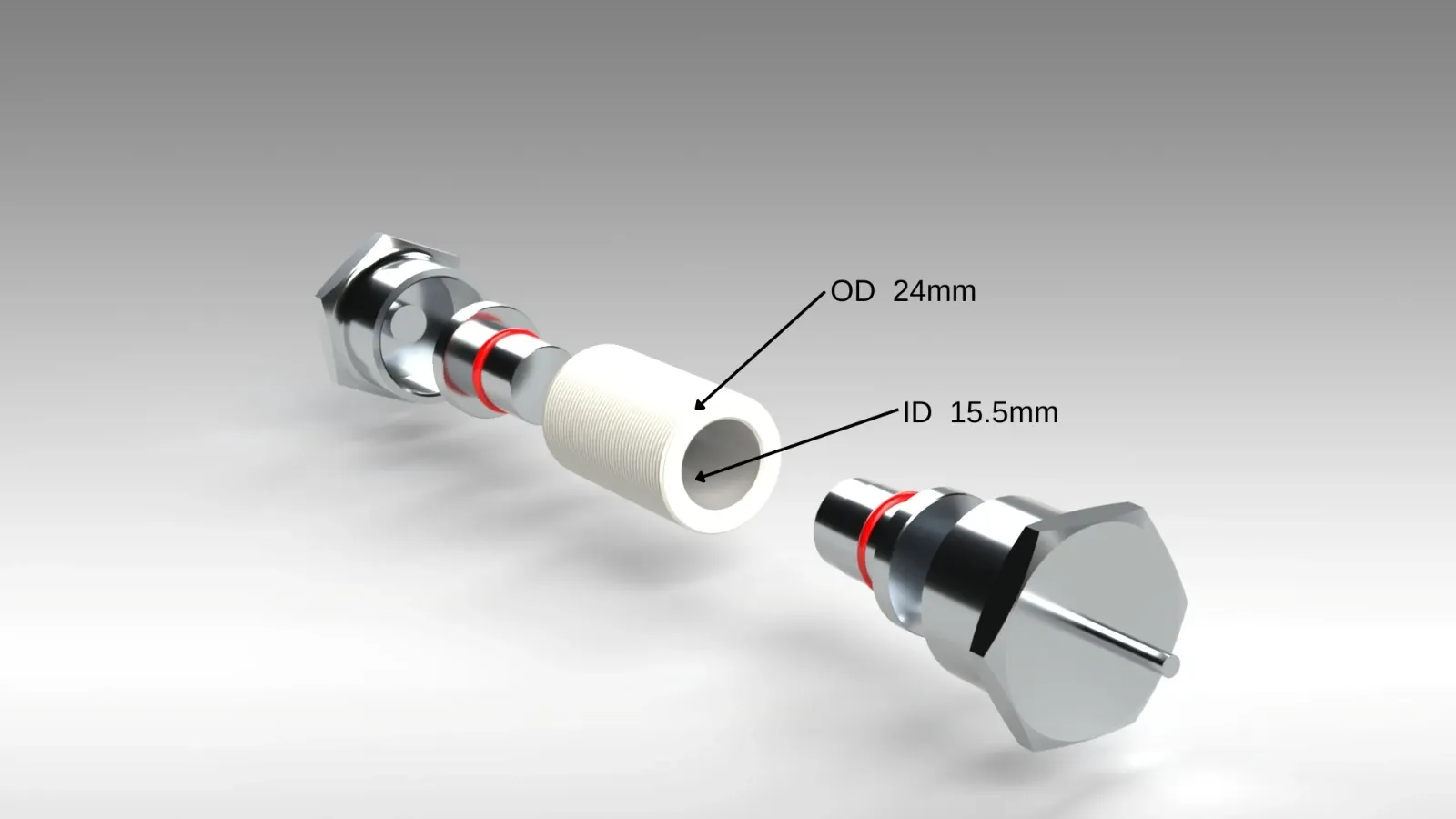 Swagelok-Type Two-Electrode Battery Test Cell — view 4