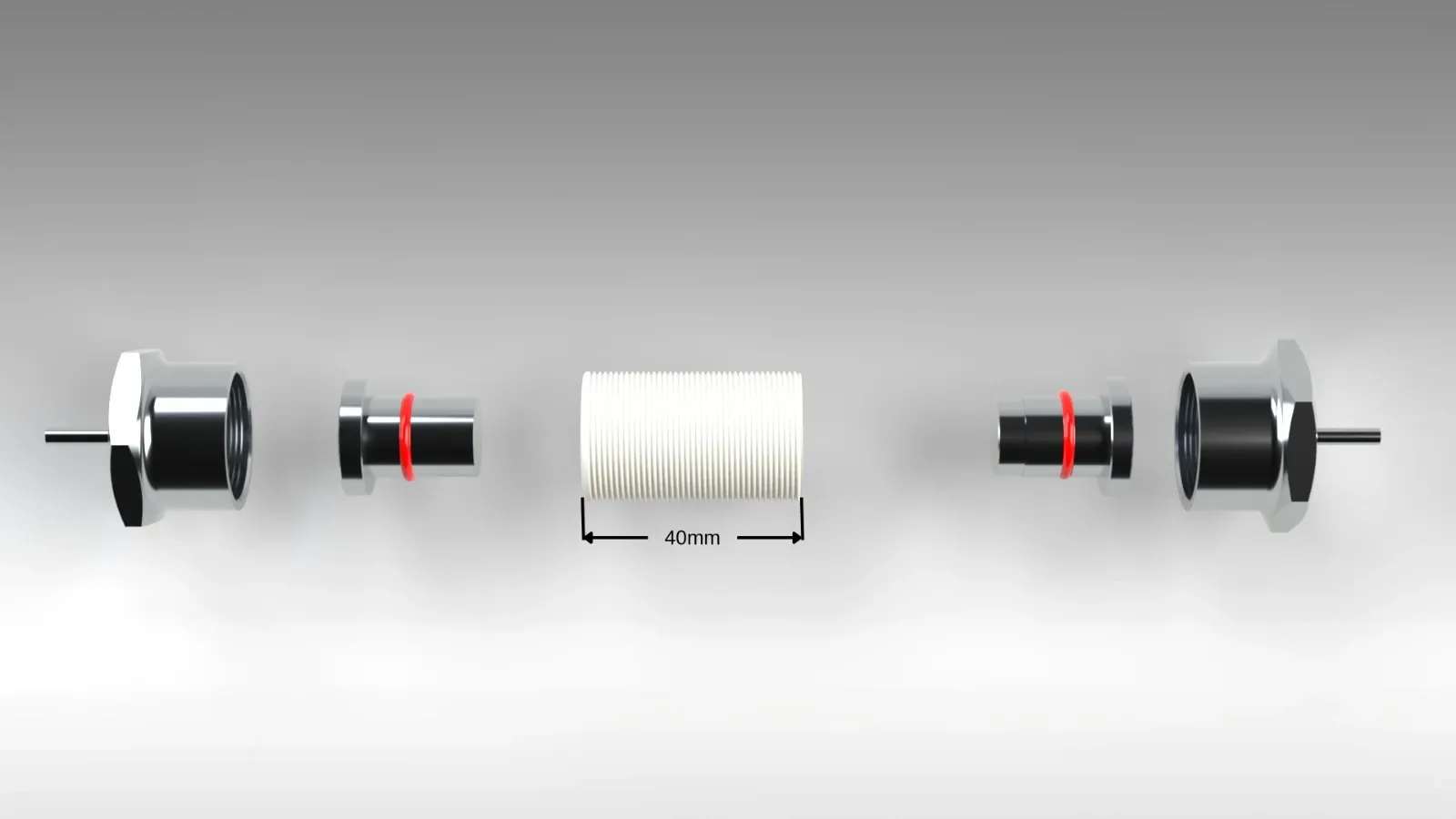 Swagelok-Type Two-Electrode Battery Test Cell — view 5