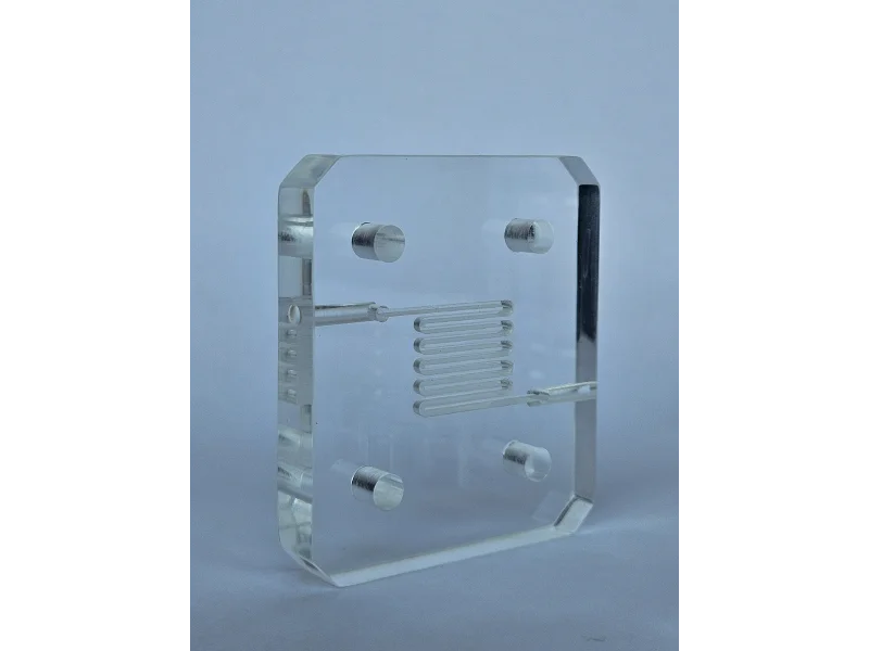 Transparent Carbon Dioxide Gas Diffusion Flow Cell