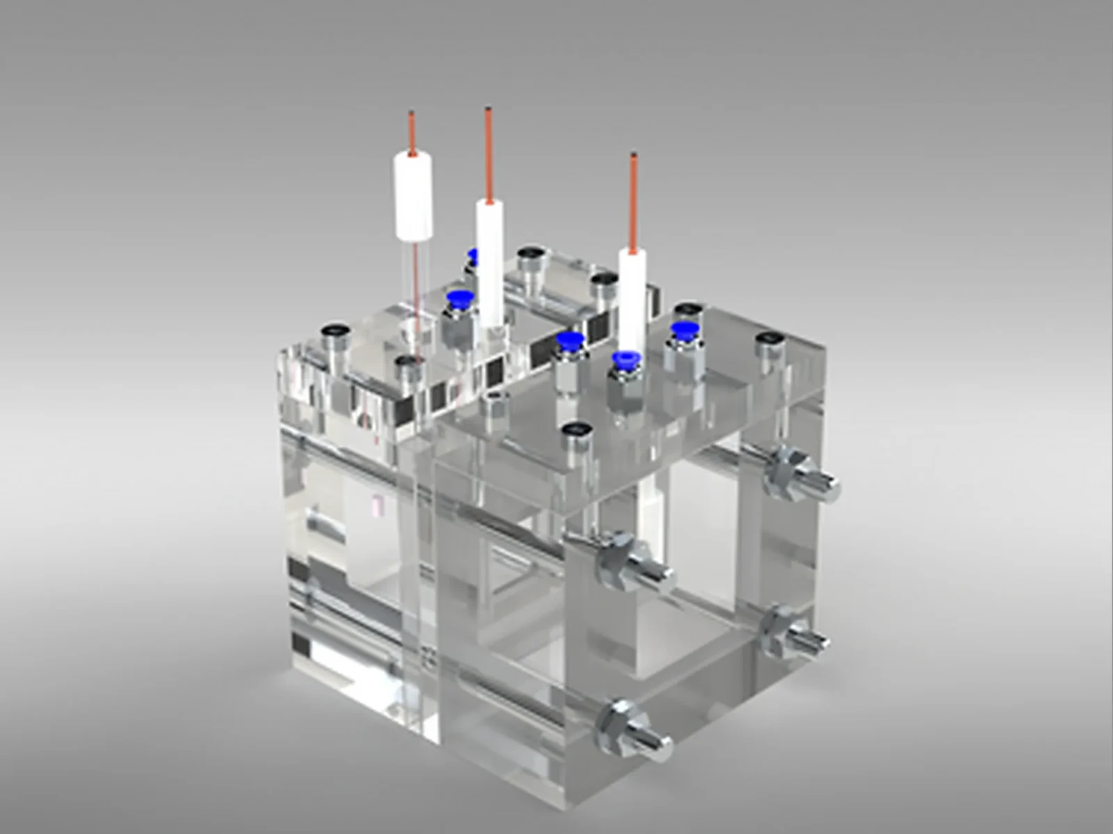 Transparent Water Splitting Reactor — view 4